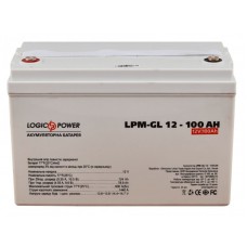 Аккумуляторная батарея LogicPower LPM-GL 12-100 AH (3871)